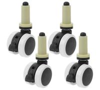 ifundom 4pcs Replacement High Chair Wheels Plastic Baby Chair Accessories Easy to Maintain and Clean, Suitable for Home and Dining Use, for Parents Random Color