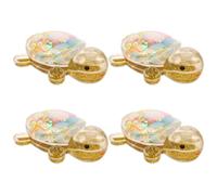 ifundom 4pcs Sea Turtle Birthday Decoration: Toy Tortoises Figures Ocean Animal Party Favor For Under The Sea Baby Shower Summer Pool Party Supplies
