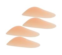 ifundom 4pcs Self-Adhesive Silicone Knee Pads for Skating and Snowboarding Snug Fit Protective Gear for Ice Skating and Roller Sports Versatile Beige Inner Wear Knee Protectors Medium