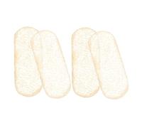 ifundom 4pcs Sheepskin Cello Bridge Pads Protective Film Violin Bridge Protector Music Instrument Accessory for String Instrument Protection Cello Violin Sheepskin Music Pad Accessory