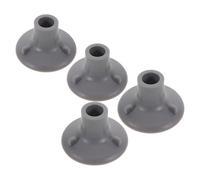 ifundom 4pcs Slip Foot Pads for Shower Chairs Id Rubber Replacement Feet Non-Slip Suction Cup Design for Bathroom Safety for Shower Chair Leg Caps