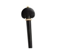 ifundom 4pcs Solid Wood Ebony Pegs Tuning Accessories for Enhanced Sound Vintage Design High Density Natural Ebony for