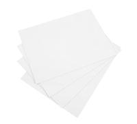 ifundom 4Pcs Sublimation Aluminum Blanks White Metal Sign Blanks 1.0Mm Thick 12X8 Inch Heat Transfer Metal Plates for Office Signs License Plates DIY Craft