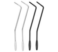 ifundom 4pcs Thread Precision Metal Whammy Bar Tremolo Arm Set Replacement Guitar Vibrato Arm for Electric Guitar Single Tremolo Bridge