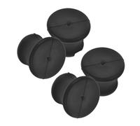 ifundom 4pcs Universal Rubber Tuning Fork Holder Set with Non-slip Base for Stable Sound Therapy Support, Flexible Percussion Tuning Fork Stand Parts for Healing and Yoga Use