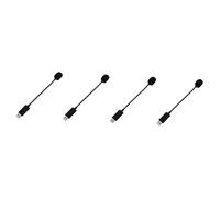 ifundom 4pcs Usb Conference Microphone Flexible Gooseneck Design for Streaming Gaming and Online Classes Compatible Laptop and Desktop Systems