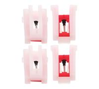 ifundom 4pcs Vintage Turntable Needle Replacement for Vinyl Records with High-fidelity Sound Reproduction and Sturdy Plastic and Metal Materials, for Homes and Cafes