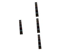 ifundom 4pcs Violin Finger Guide Stickers Removable Fretboard Markers for Beginners Adhesive Decals Position Indicators for Learning Finger Placement Violin