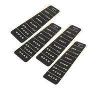 ifundom 4pcs Violin Fretboard Stickers Note Labels for Beginners Scale Decals Compatible Violins for Learning Note Positions