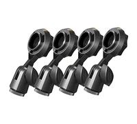 ifundom 4pcs Wireless Microphone Holder Clip Microphone Clip with Rotation for Tabletop Use Meetings Presentations and Podcasts