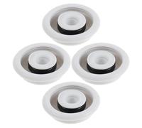 ifundom 4sets Electric Toothbrush Replacement Gaskets Silicone Seal Ring Leakproof Maintenance Parts Compatible Handle Accessory Kit for Kitchen Bathroom