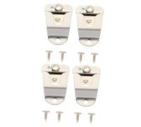 ifundom 4sets Sturdy Metal Mic Holder for Cb Radio Microphone Shock Mount Arm Clip for Ham Radio