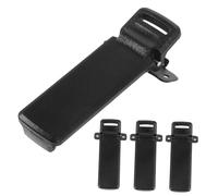 ifundom 4sets Waist Clips Lightweight Microphone Holder Compatible Series Replacement Clamps for Communication Various Settings