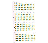 ifundom 4sheets Ukulele Scale Stickers Fretboard Markers for Beginners Easy to Remove Note Decals for Practice Practical Ukulele Accessories for Learning