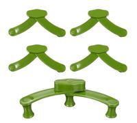 ifundom 5 Pcs Adjustable Plant Branch Benders Clips, Green Twig Fixing Clamps for Tree Training and Bonsai Shaping, Gardening Branch Puller Set for Plant Support and Angle Control