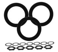 ifundom 5 Sets Microphone Accessories Anti-Fall Rings Handheld Cordless Microphone Rings for Family Singing Conference