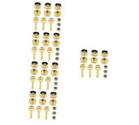 ifundom 5 Sets Trumpet Button Buckles and Snaps Creative Press Covers for Trumpet Repair for Finger Buttons