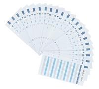 ifundom 50 Sheets Budget Planner Cash Budget Sheets Paper Cards Easy to Use Not Easy to Deform with Hole for Homes and Other Places