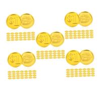 ifundom 500 Pcs Pirate Ship Game Coins for Simulation for Pirate Theme Parties Educational Counting Props for Halloween Birthday and Role Play Activities
