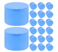 ifundom 50pcs Ant Nest Moisture Retention Sponge Plugs for Test Tubes Water Feeder Stopper Pads for Pet Ant Supplies Aquarium Filter Replacement Sponge for Science Learning and