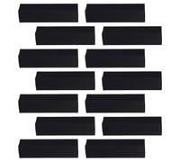 ifundom 50pcs Black Cardboard Lip Gloss Packing Boxes, Small and Lightweight Empty Lipstick Containers, for Travel Or Room Decoration, Protect Lip Balm with Elegant and Charming Design