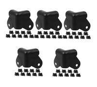 ifundom 50pcs Iron Corner Protector Furniture Corner Guards Speaker Anti-collision for Jewelry Boxes Woodworking Projects