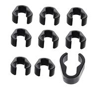 ifundom 50pcs Mic Cable Holders Microphone Cable Organizers for Ktv and Studio Use Easy to Install Lightweight Design Flexible Clips for Mic Stand Management