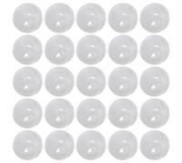 ifundom 50pcs Singer Squeaker Toy Noisemaker Wooden Animals Squeaker Refill Dog Toy Plush Animals Mini Dolls Bunny Accessories Wrist Rattles Clear for White Newborn Socks Plastic Tub Baby