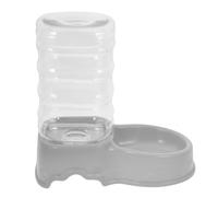 ifundom 5l Automatic Feeder Dispenser for Cats Dog Vertical Plastic Cat Feeder Dish Simple Elegant Design Time-saving High Durability Personal Home Use