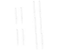 ifundom 5pairs Music Stand Page Holder Acrylic Sheet Music Clip Book Clip Easy to Use for Sheet Holders