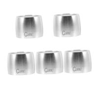 ifundom 5pcs Alto Saxophone Metal Clamp Saxophone Ligature Clip Sax Accessories Strong Metal Sax Reed Clip