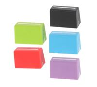 ifundom 5pcs Assorted Colour Rubber Mixer Console Fader Knobs Replacement Caps with 4mm Inner Hole for Smooth Operation and Lasting Use, for Dj Controllers and Mixer Sliders