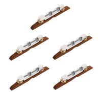 ifundom 5pcs Banjo Bridge Replacement Part Wooden Construction Enhance Your Banjo Sound