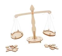 ifundom 5pcs DIY Balance Scale Science Kit for Stem Learning for Physics Experiments Creative Engineering for Early Development and Educational Science Projects