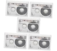 ifundom 5pcs Diy Cassette Tape Wall Decor Vintage Recording Blank Cassette Tape Handcraft Accessory Retro Rustic
