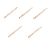 ifundom 5pcs Electric Guitar Neck Maple Fretboard Replacement Frets Headless Guitar Accessory
