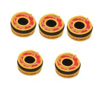 ifundom 5pcs Finger Cymbals Bag Handheld Bell Case Zipper Pouch Material Custom-fit for Bell Cymbals