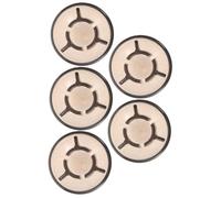 ifundom 5pcs Guitar Effect Cap Footswitch Topper for Guitar Pedals Pedal Toppers Foot Nail Cap Electric Protectors