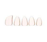 ifundom 5pcs Guzheng Nails Non Slip Nail Covers for Guzheng Professional Orange Sturdy Material Stringed Instrument Accessories
