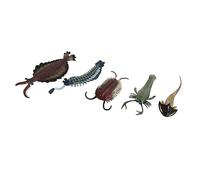 ifundom 5pcs Life Toy Model Simulated Lovely Sea Animal Models Sea Creature Science Cognitive Toy for Boys and Girls Educational for Year Olds