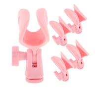 ifundom 5pcs Microphone Holder Clip Spring Mic Clamp Adjustable Knob for Broadcasting Stands Accessories for Recording Live Shows