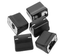 ifundom 5pcs Mixer Slider Caps Replacement Fader Knobs for Sound Console and Audio Mixers, Black Plastic Material, Easy to Use with Effortless Adjustment, for Dj Console Accessories