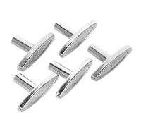 ifundom 5Pcs Music Box Winder Keys T Shape Bar Metal Replacement Windup Accessories for DIY Music Box Kits and Musical Mechanism Repair in Educational