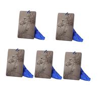 ifundom 5pcs Pipa Nail Storage Board Lightweight Guzheng Pick Holder for Easy Organization for Beginners Students Elegant Sandalwood Design for Protecting Your Guzheng Picks