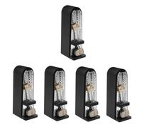 ifundom 5pcs Portable Mechanical Metronome for Guitar Violin Piano Compact Rhythm Device for Beginners and Professionals for Outdoor Practice and Music Learning