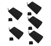 ifundom 5pcs Rolling Tool Bag Hardware Storage Case for Tuning Tools Portable Piano Accessories Organizer Bag