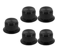 ifundom 5pcs Sturdy Potentiometer Knob Alloy Volume Control Replacement Guitar Bass Amplifier Knob for Audio Equipment