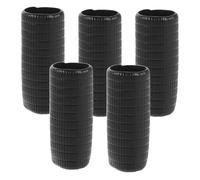 ifundom 5pcs Violin Bow Grip: Rubber Posture Correction Grasp Replacement Bow Music Instrument Accessories For Viola Violin And Cello Practice Performance
