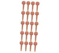 ifundom 5sets Replacement Violin Tuning Pegs for Violins Sturdy Durable 1/8 Size Musical Instrument Parts 4pcs*5