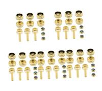 ifundom 5sets Trumpet Button Buckles Button Snaps Covers Trumpet Accessories for Repair Creative Press Cover for Finger Supplies